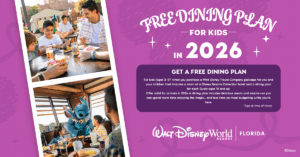Free kids dining plan