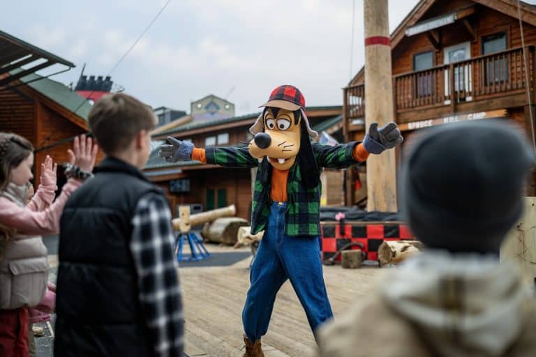 Goofy en visite en Alaska