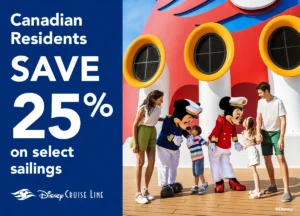 Family enjoying a Disney Cruise Line vacation