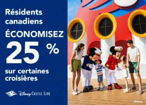 Famille profitant d'une croisière Disney Cruise Line